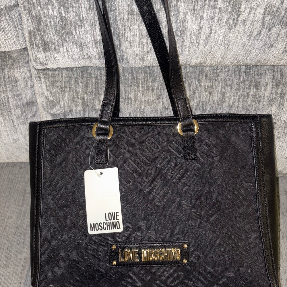Love Moschino Elegant Black Tote
